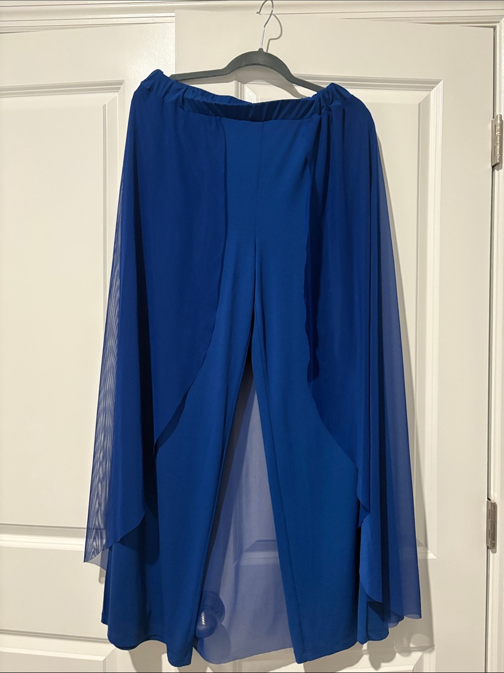 Anthony Blue Women's Overlay Skirt Pants